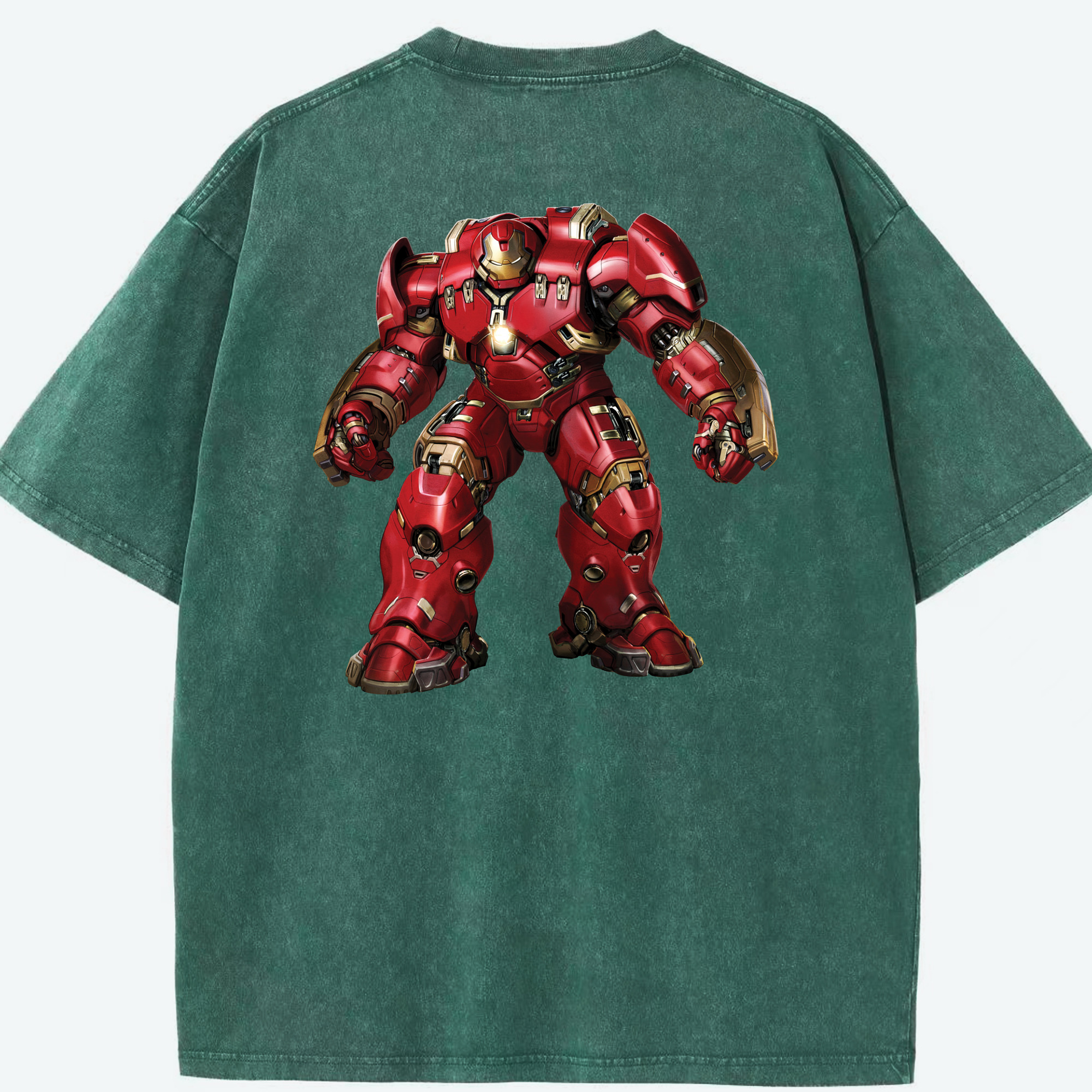 （画像用） アベンジャーズ The Avengers 綿100% ヴィンテージ風 半袖Tシャツ（背面プリント）